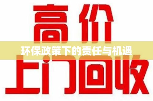 乌鲁木齐环保政策下的责任与机遇