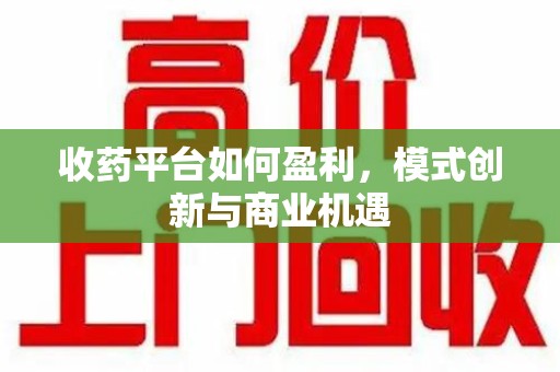 乌鲁木齐收药平台如何盈利，模式创新与商业机遇