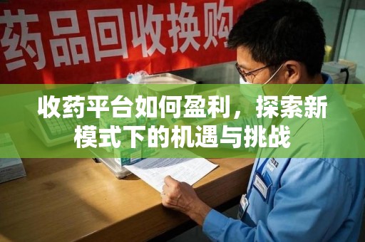 乌鲁木齐收药平台如何盈利，探索新模式下的机遇与挑战